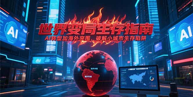付费文章《世界变局生存指南，AI转型加海外突围，破解小城市生存陷阱》-逃离打工
