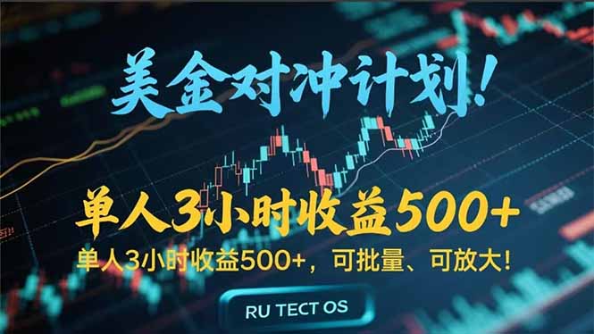 长久稳定的撸美金项目，平均3小时收入 500+，可公司实地考察实地操作！-逃离打工