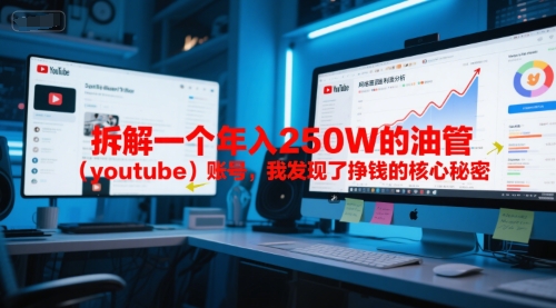 付费文章：拆解一个年入250W的油管(youtube)账号，我发现了挣钱的核心秘密-逃离打工