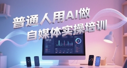普通一个人用AI做自媒体，助你轻松开启AI自媒体创作之路-逃离打工