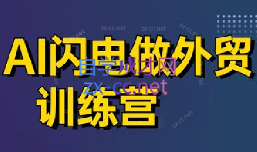 大卫·AI闪电做外贸训练营(更新5月)-逃离打工
