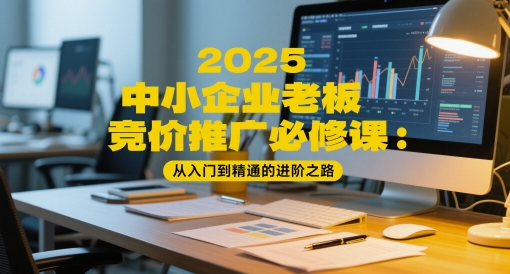 2025中小企业老板竞价推广必修课：从入门到精通的进阶之路-逃离打工